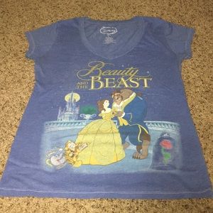 Ladies Large, Disney Beauty and the Beast shirt